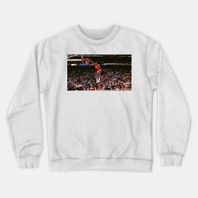 Dominique Dunk Contest Crewneck Sweatshirt by One Mic History Store